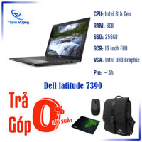 Laptop Dell Latitude E7390 Intel Core i5-8350U, RAM 8G, SSD 256G, VGA Intel UHD 620, màn 13.3 inch