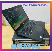 Laptop Dell Latitude E7470 i5 6300U Ram 8GB, SSD 256Gb