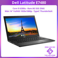 Laptop Dell Latitude E7480 màn 14 inch FHD - Core i5 6300U 8G 256G SSD