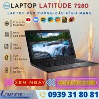 Laptop Dell Latitude 7280-Mỏng-Nhẹ-Pin-lâu-Cấu hình mạnh cho văn phòng phân khúc chỉ 5tr