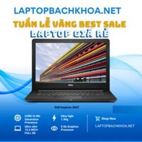 Laptop Dell N3467 I5 7200U  RAM 4GB  SSD 128G  HD Graphics 620  15.6 INCH HD