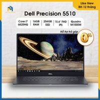 Laptop Dell Precision 5510 i7 6820HQ | Ram 16G | SSD 256G | Nvidia M1000M |15.6" FHD IPS | Like new