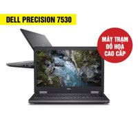 Laptop Dell Precision 7530 Core i7-8850H, Màn 15.6 FullHD, Ram 16gb, Ổ cứng SSD 512, cạc rời VGA P2000 cấu hình cao 99%
