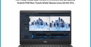 Laptop Dell Precision 7560 - Intel core i7-11850H, 16GB RAM, SSD 512GB, Nvidia Quadro RTX A4000 8GB GDDR, 15.6 inch