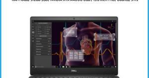 Laptop Dell Precision 7560 - Intel core i7-11850H, 16GB RAM, SSD 512GB, Nvidia Quadro RTX A4000 8GB GDDR, 15.6 inch