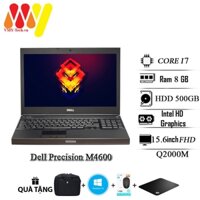 Laptop Dell Precision M4600, Core i7-2720QM, Ram 8GB, HDD 500GB, VGA Q2000M, 15.6inch Full HD