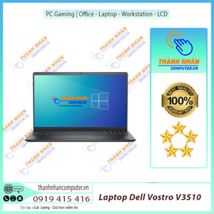 Laptop Dell Vostro 15 3510 7T2YC1 - Intel Core i5-1135G7, 8GB RAM, SSD 512GB, Intel Iris Xe Graphics, 15.6 inch
