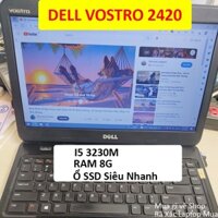 Laptop Dell Vostro 2420 Giá Rẻ Cpu Core i5 3230M 8G Ram SSD Chạy Cực Nhanh Đáp Ứng Tốt Nhu Cầu Học Tập Giải Trí