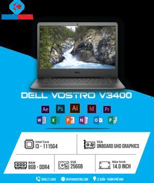 Laptop Dell Vostro 3400 70235020 - Intel Core i3-1115G4, 8GB RAM, SSD 256GB, Intel UHD Graphics, 14 inch
