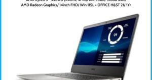 Laptop Dell Vostro 3405 V4R53500U003W1 - AMD Ryzen R5-3500U, 8GB RAM, SSd 512GB, AMD Radeon Vega 8 Graphics, 14 inch