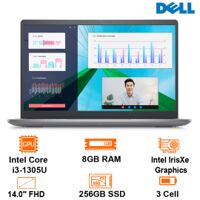 Laptop Dell Vostro 3430 -Titan Grey- 14 FHD WVA; Intel Core i3-1305U; 8GB; 256GB SSD; Polyc; WF5+ BT5.2+ Lan; Win11H+ OfficeHS21; 1Y IH (V3430-71015715)