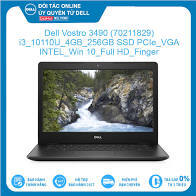 Laptop Dell Vostro 3490 70196712 - Intel Core i3-10110U, 4GB RAM, HDD 1TB, Intel UHD Graphics, 14 inch