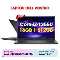 LAPTOP DELL VOSTRO 3530 I7 1355U/16GB/512GB/15.6" FHD EKB Black Free Dos