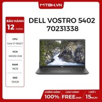 LAPTOP DELL VOSTRO 5402 70231338 i7-1165G7 | 16GB RAM | 512GB SSD | GeForce MX330 2GB + Iris® Xe Graphics | 14.0 FHD | Finger | Win10 | Gray FPT