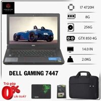 Laptop game Dell 7447 Core i7 4720H, laptop cũ chơi game cơ bản đồ họa