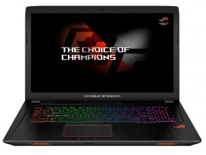 Laptop Gaming Asus ROG Strix GL553VD-FY305 -  Intel Core i7-7700HQ, RAM 8GB, HDD 1TB, Intel VGA NVIDIA GTX1050 4GB, 15.6 inches