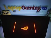 Laptop Gaming ASUS ROG Strix GL553VE i7-7700HQ, SSD 120G, HDD 1TB, GTX 1050ti 4G khỏe,mặt lưng Rog Strix sáng đẹp