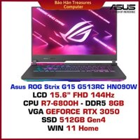 Laptop Gaming Asus ROG Strix G15 G513RC-HN090W Ryzen™ 7-6800H - Hàng Chính Hãng