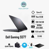 Laptop Gaming Cũ Dell 5577 / Core i5 / Ram 16GB / SSD / Màn 15inch FullHD / Card Rời 4GB / Chơi Game, Đồ Họa Mượt Mà