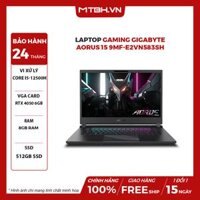 LAPTOP GAMING GIGABYTE AORUS 15 9MF-E2VN583SH CORE i5-12500H | RTX 4050 6GB | 8GB RAM | 512GB SSD | 15.6" IPS 360Hz FHD