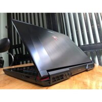 Laptop Gaming MSI GE72MVR, i7 7700HQ, 16G, 128g + 1T, GTX 1070 = 8G, 17,3in