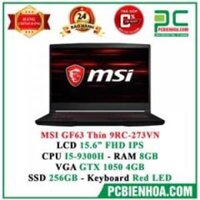 Laptop Gaming MSI GF63 Thin 9RC-273VN