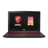 LAPTOP GAMING MSI GV62 8RD - Core i5 8300H Ram 8GB SSD 256GB Vga GTX 1050TI  Màn 15.6 FHD