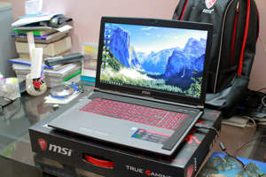 Laptop Gaming MSI GV72 7RD 874XVN - Intel Core i7 7700HQ, 8GB RAM, 1TB HDD, VGA nVidia Geforce GTX 1050 4GB, 17.3 inch