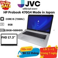 Laptop Giá Rẻ HP Probook 470 G4 Core i5 7200U/ RAM 8GB/ SSD 128GB + HDD 500GB/ VGA 930MX/ FHD