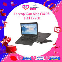 Laptop Giá Rẻ, Laptop Văn Phòng Dell Latitude 7250, i5-5300U, Card On Intel HD Graphics 5500, Màn 12.5 HD, Laptop Dell-giá 5.999.000 ₫