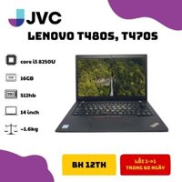 LapTop Giá Rẻ Lenovo Thinkpad T480s, t470s, T460s core i5 8250U Ram 8GB SSD 256GB Màn Hình FullHD (14inch) Pin>4h