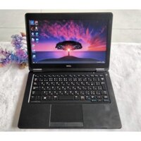 Laptop hiệu Dell Latitude E7250 Core i5-5300U 8GB SSD 256GB 12in đen