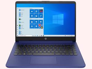 Laptop HP 14-DQ0005dx - Intel Celeron N4020, 4GB RAM, SSD 128GB, Intel UHD Graphics, 14 inch