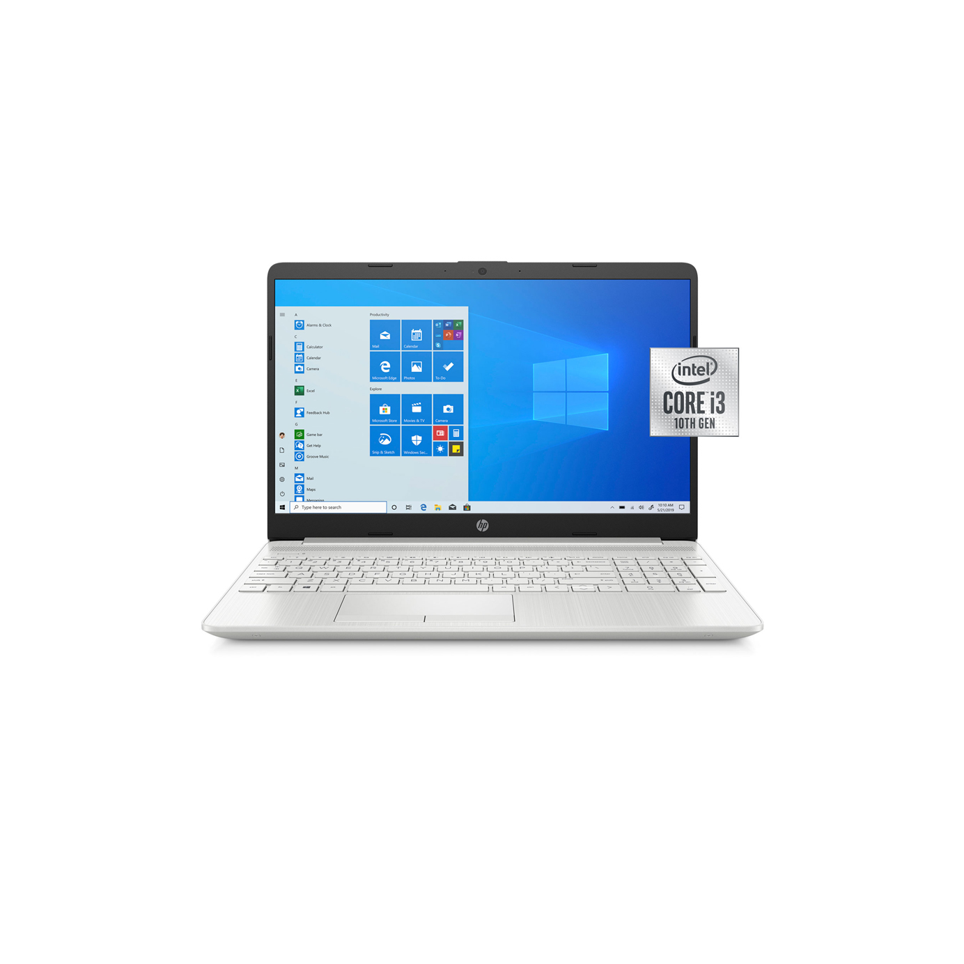 Laptop HP 15-dw1024wm - Intel core i3-10110U, 4GB RAM, SSD 128GB, Intel UHD Graphics, 15.6 inch