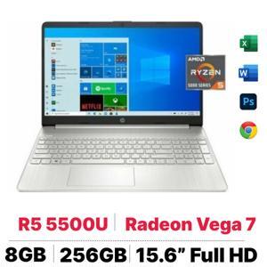 Laptop HP 15-ef2127wm - AMD Ryzen 5 5500U, 8GB RAM, SSd 256GB, AMD Radeon Graphics, 15.6 inch