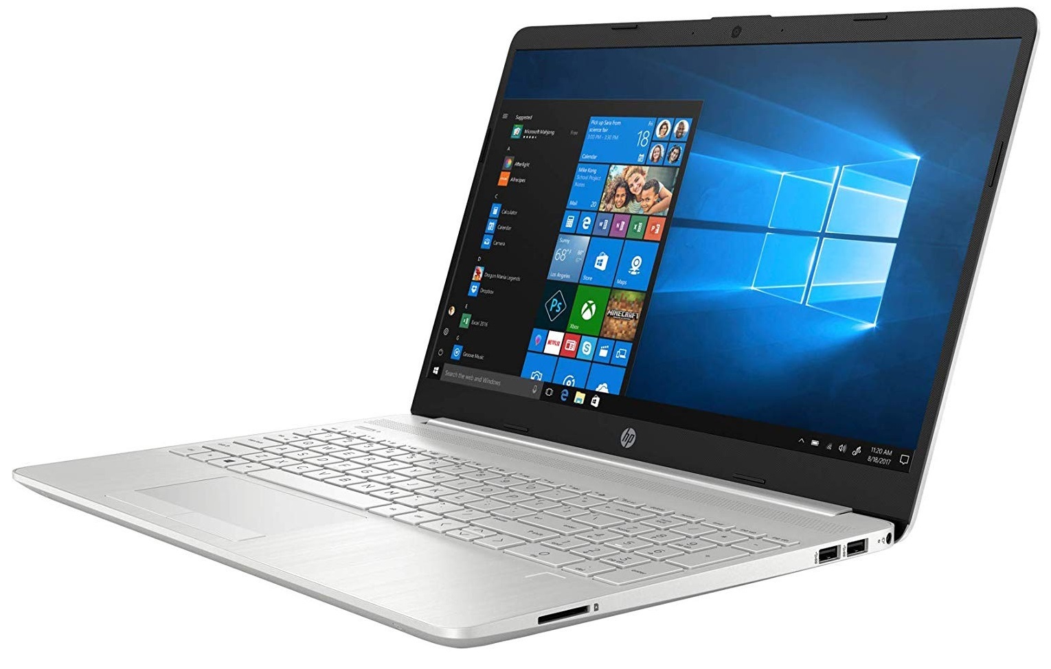 Laptop  HP 15s-du0105TU 8EC92PA - Intel Core i5-8265U, 8GB RAM, SSD 256GB, Intel UHD Graphics 620, 15.6 inch