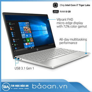 Laptop HP 15s-fq2556TU 46M24PA - Intel Core i7-1165G7, 8GB RAM, SSD 512GB, Intel Iris Xe Graphics, 15.6 inch