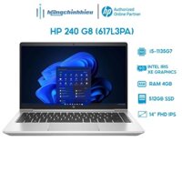 Laptop HP 240 G8 617L3PA i5-1135G7  4GB  512GB  14 FHD  Win 11 Hàng chính hãng