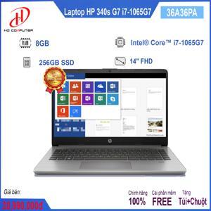 Laptop HP 340s G7 36A36PA - Intel Core i7-1065G7, 8GB RAM, SSD 256GB, Intel Iris Plus Graphics, 14 inch