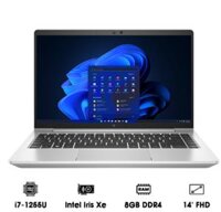 Laptop HP EliteBook 640 G9 (6M156PA) (i7-1255U | 8GB | 512GB | Intel Iris Xe Graphics | 14' FHD | Win 11)