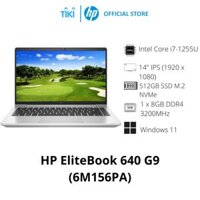 Laptop HP EliteBook 640 G9 6M156PA i7-1255URAM 8GB512GB SSD Intel Graphics 14FHD Silver Windows 11 - Hàng Chính Hãng