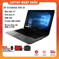Laptop HP EliteBook 840 G1 i5 | 4G | HDD 320Gb | 14" | WIN 10 - Hàng nhập khẩu
