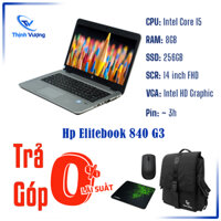 Laptop HP Elitebook 840 G3 | Intel Core i5 6300U | RAM 8GB | SSD 256GB | 14 inch FHD