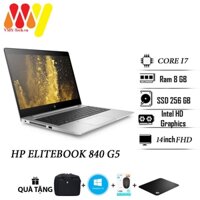 Laptop HP Elitebook 840 G5, HP 840 G4 giá rẻ, dùng văn phòng, Màn 14 FHD, Ram 8GB, core i7,ổ cứng SSD 256GB,lướt zin 99%
