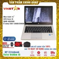 Laptop HP Elitebook Folio 9480 core i5-4310U | Ram4G/8G | SSD 128GB | 14" | HD - Hàng nhập khẩu USA Mới 99%