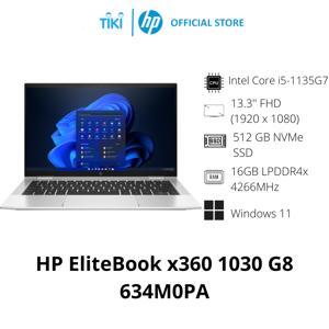 Laptop HP EliteBook x360 1030 G8 634M0PA - Intel Core i5-1135G7, 16GB RAM, SSD 512GB, Intel Iris Xe Graphics, 13.3 inch