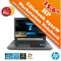Laptop HP Elitebook Workstation 8560w i7 chuyên đồ họa chơi game cấu hình mạnh Ram 4Gb / 500GB