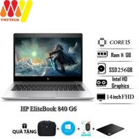 Laptop Hp Elittebook 840 G6, Core i7-8650U, Ram 8GB, SSD 256GB, Màn hình 14inch Full HD, laptop cũ giá rẻ lướt zin 99%