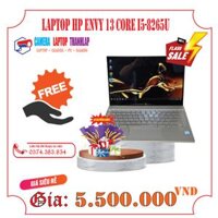 Laptop HP Envy 13 Core i5-8265U Ram 8GB SSD 256GB 13.3″ FHD Vỏ nhôm cao cấp, đèn phím.