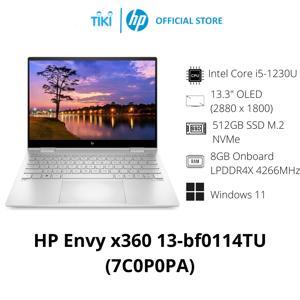 Laptop HP ENVY x360 13-bf0114TU 7C0P0PA - Intel Core i5-1230U, 8GB RAM, SSD 512GB, Intel Iris Xe Graphics, 13.3 inch